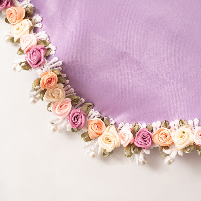 Women's Wrap Crop Top Sleeveless Tank Tops Streetwear Flower