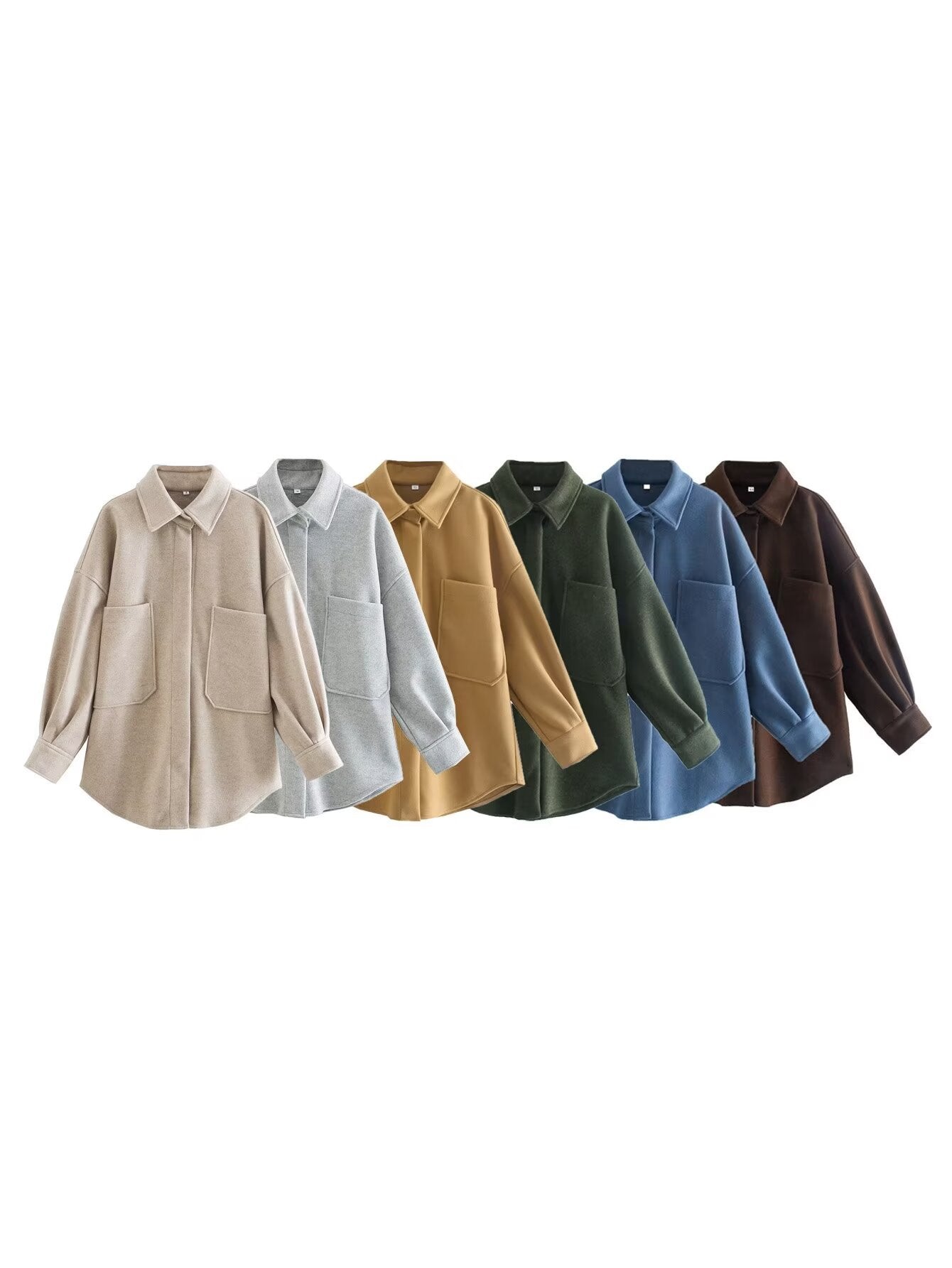 Women's Streetwear Solid Color Single Breasted Woolen Coat Woolen Coat