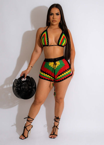 Women's Sexy Color Block 2 Pieces Set Tankinis Swimwear