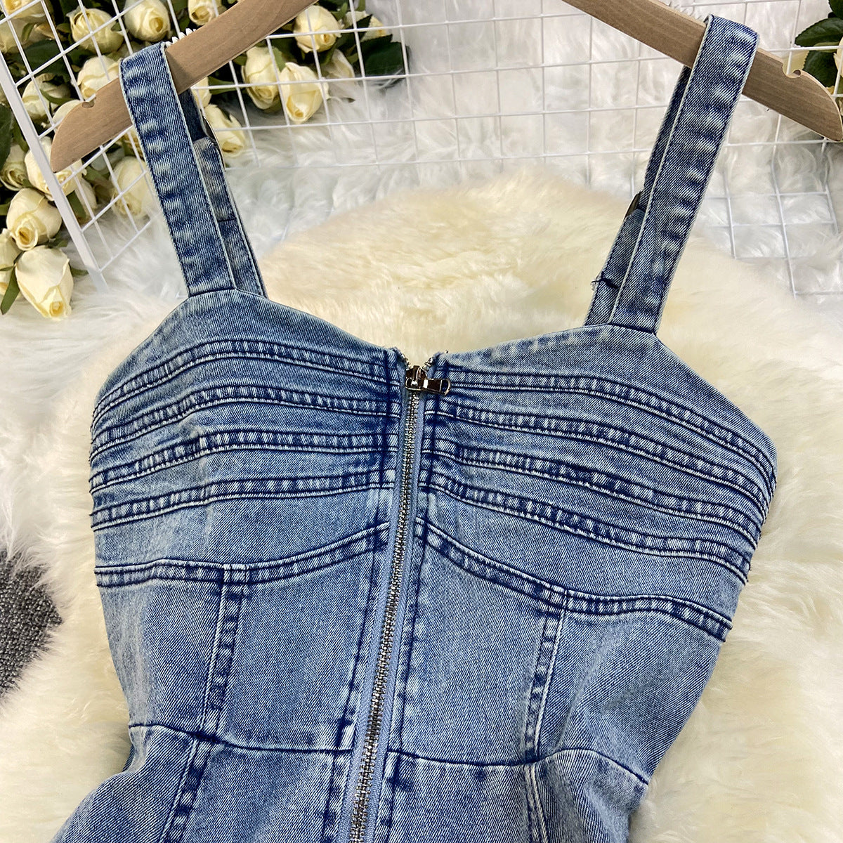 Women's Strap Dress Elegant Strap Sleeveless Solid Color Maxi Long Dress Daily