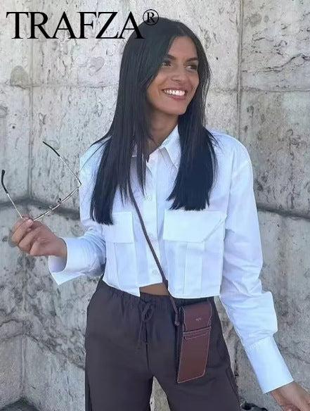 Women's Blouse Long Sleeve Blouses Casual Solid Color