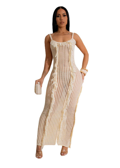 Women's Grid Elegant Sexy Cover Ups