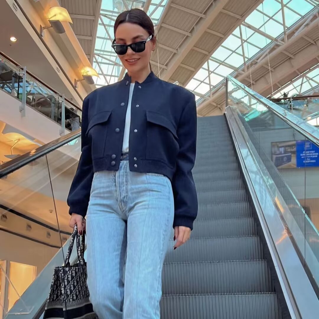Women's Streetwear Solid Color Single Breasted Coat Casual Jacket