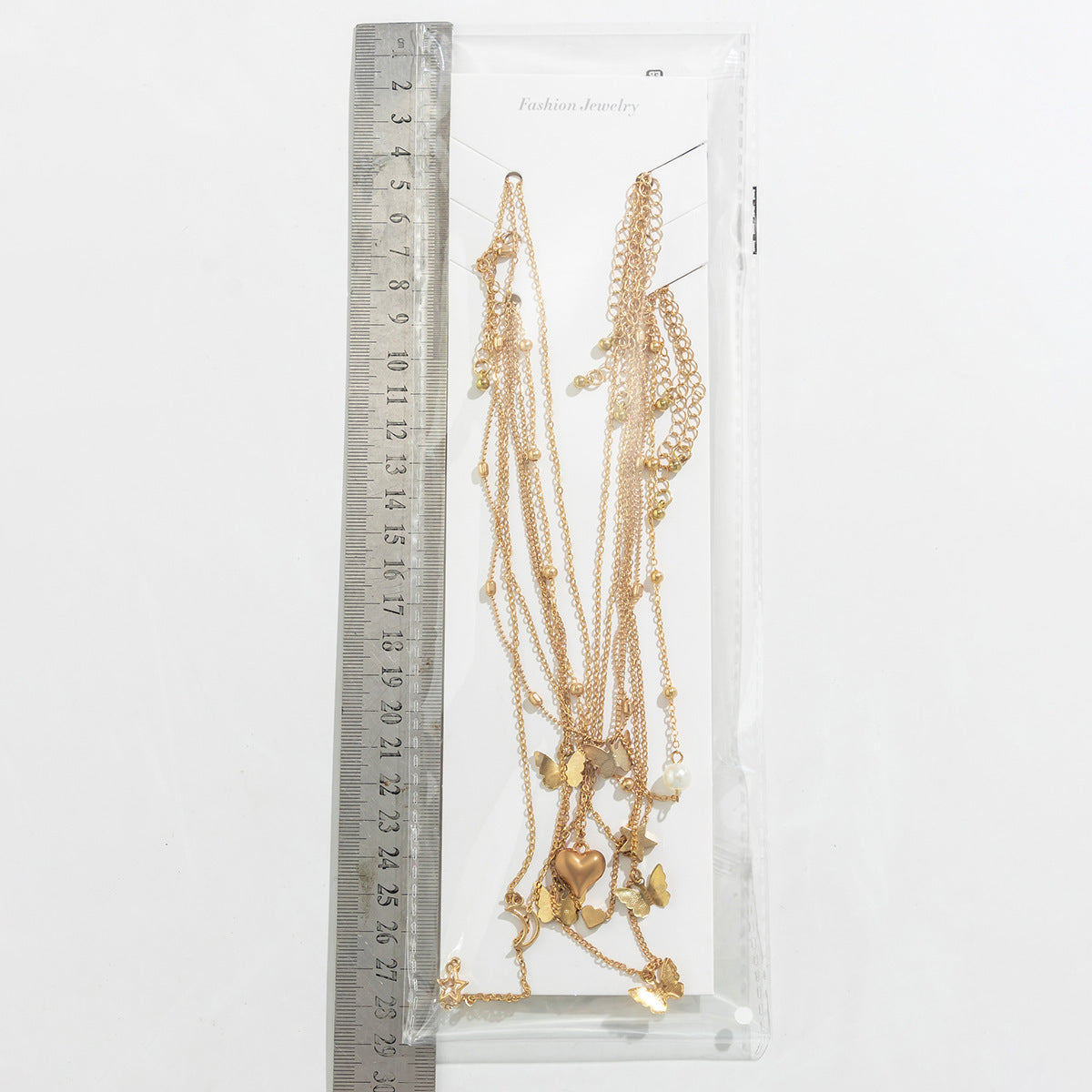 Jewelry Retro Star Heart Shape Arylic Alloy Copper Plating Pendant Necklace