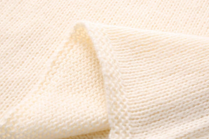 Women's Sweater Long Sleeve Sweaters & Cardigans Elegant Simple Style Solid Color