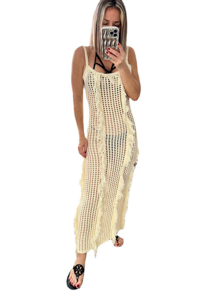 Women's Grid Elegant Sexy Cover Ups