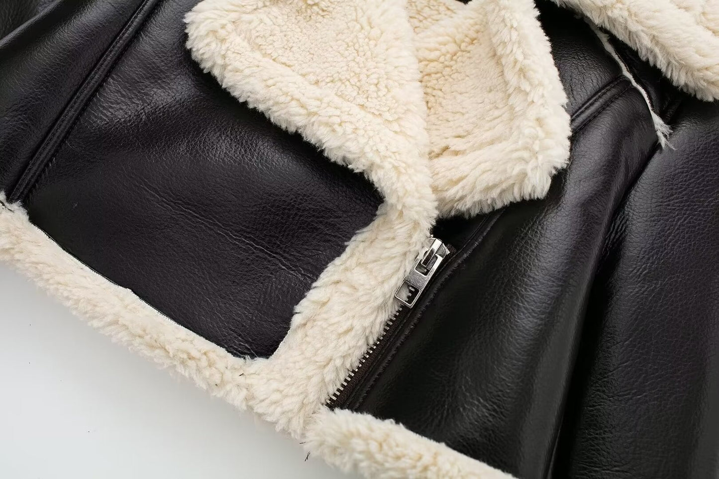 Women's Streetwear Solid Color Zipper Coat Casual Jacket