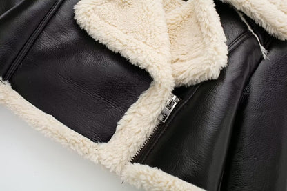Women's Streetwear Solid Color Zipper Coat Casual Jacket