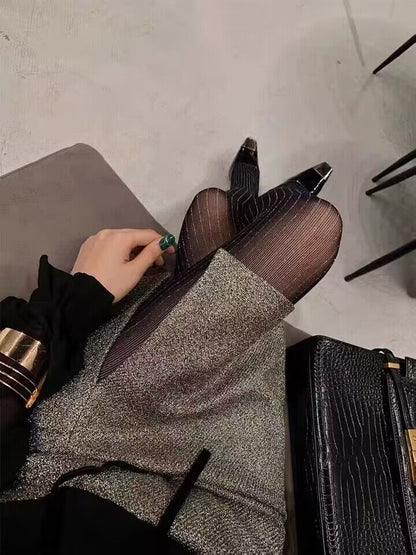 Stripe Sexy Stockings