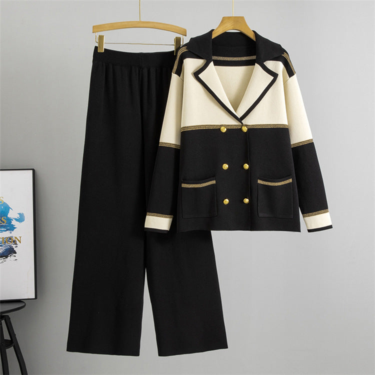 Holiday Daily Women's Vacation Simple Style Color Block Polyester Pants Sets Pants Sets
