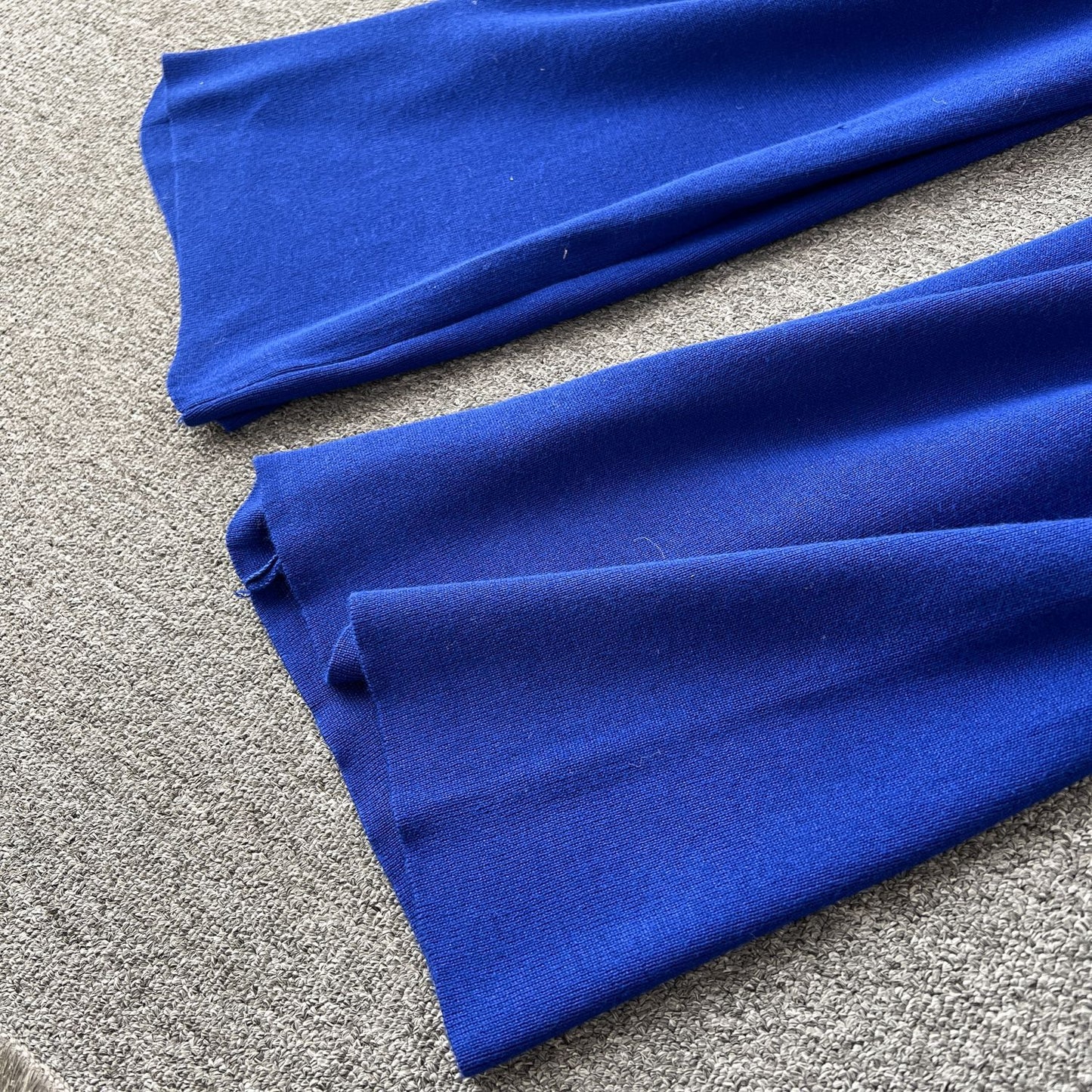 Holiday Women's Vacation Simple Style Solid Color Ice Silk Polyester Pants Sets Pants Sets