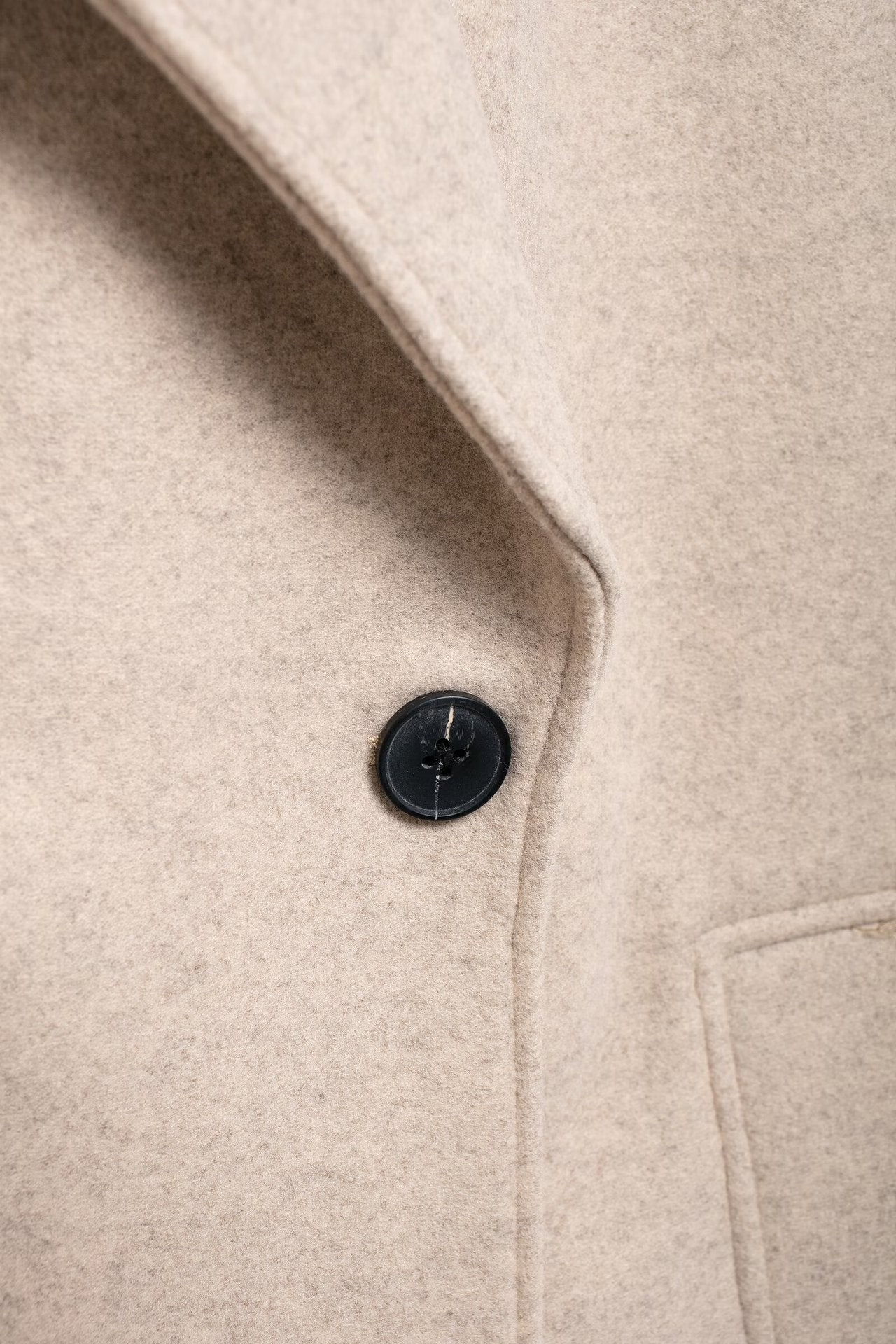 Women's Elegant Solid Color Double Breasted Coat