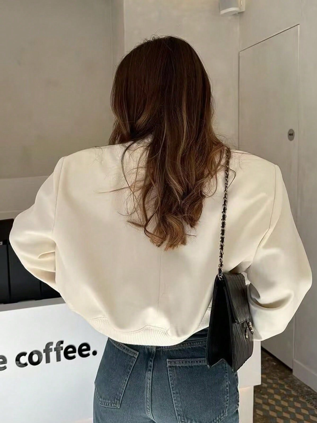 Women's Streetwear Solid Color Single Breasted Coat Casual Jacket