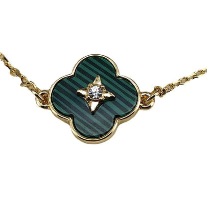Clover Natural Stone Bracelet