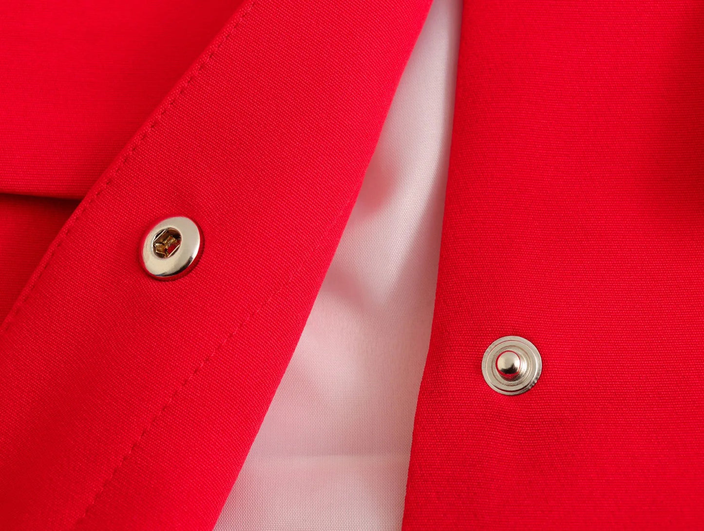 Women's Coat Long Sleeve Blazers Elegant Solid Color