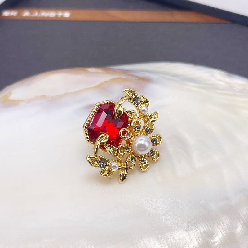 Vintage 18K Gold Plated Stud Earrings
