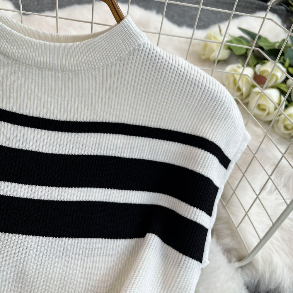 Daily Women's Casual Stripe Polyester Pants Sets Pants Sets