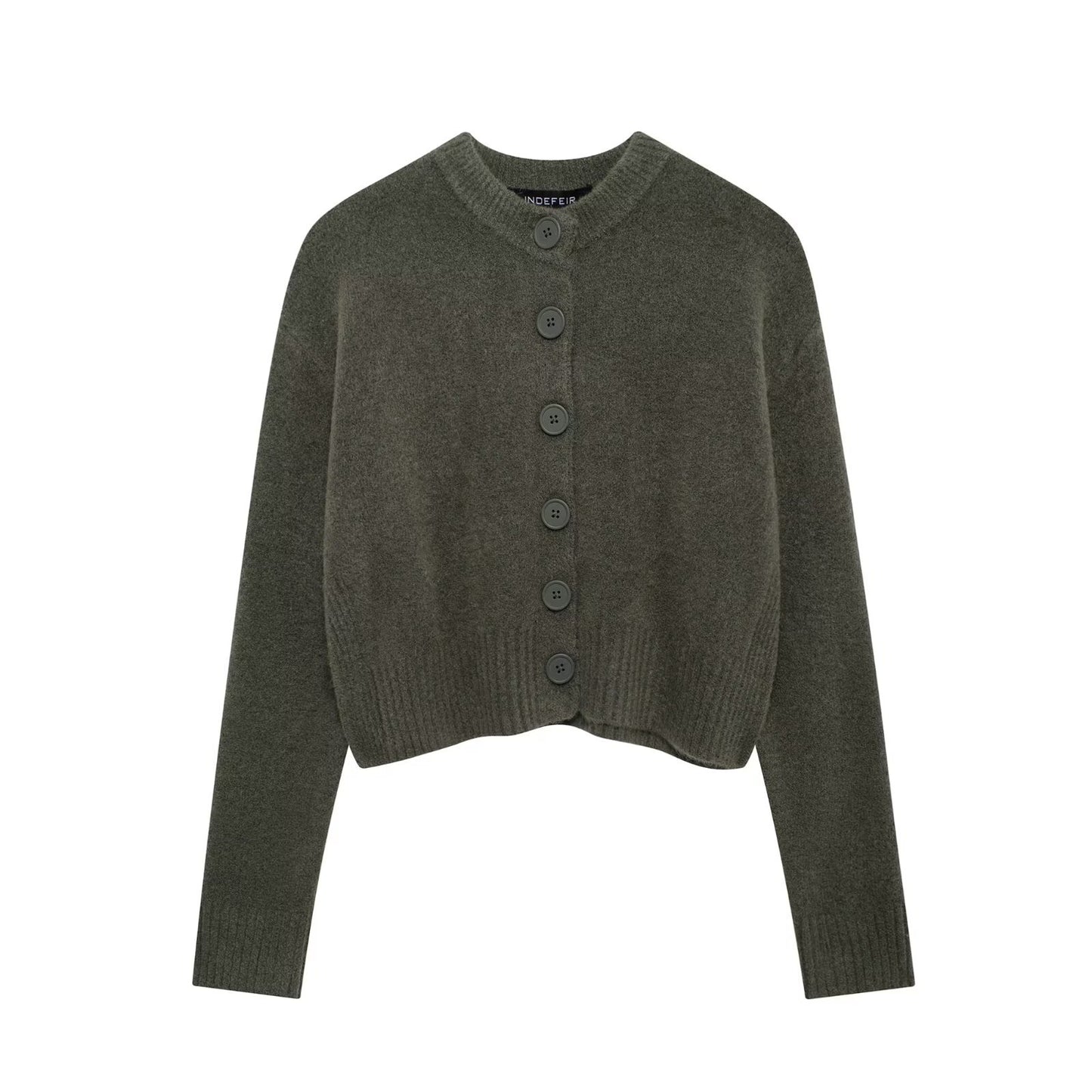 Women's Cardigan Long Sleeve Sweaters & Cardigans Vacation Simple Style Solid Color