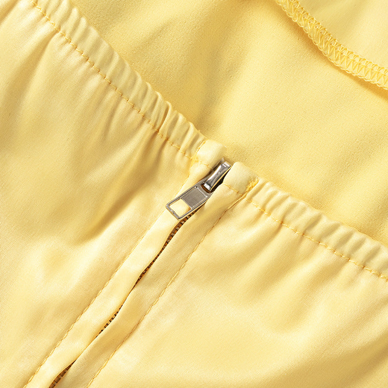 Women's Wrap Crop Top Sleeveless Tank Tops Streetwear Flower