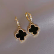 Black [14K real gold plating, zircon micro-inlay]