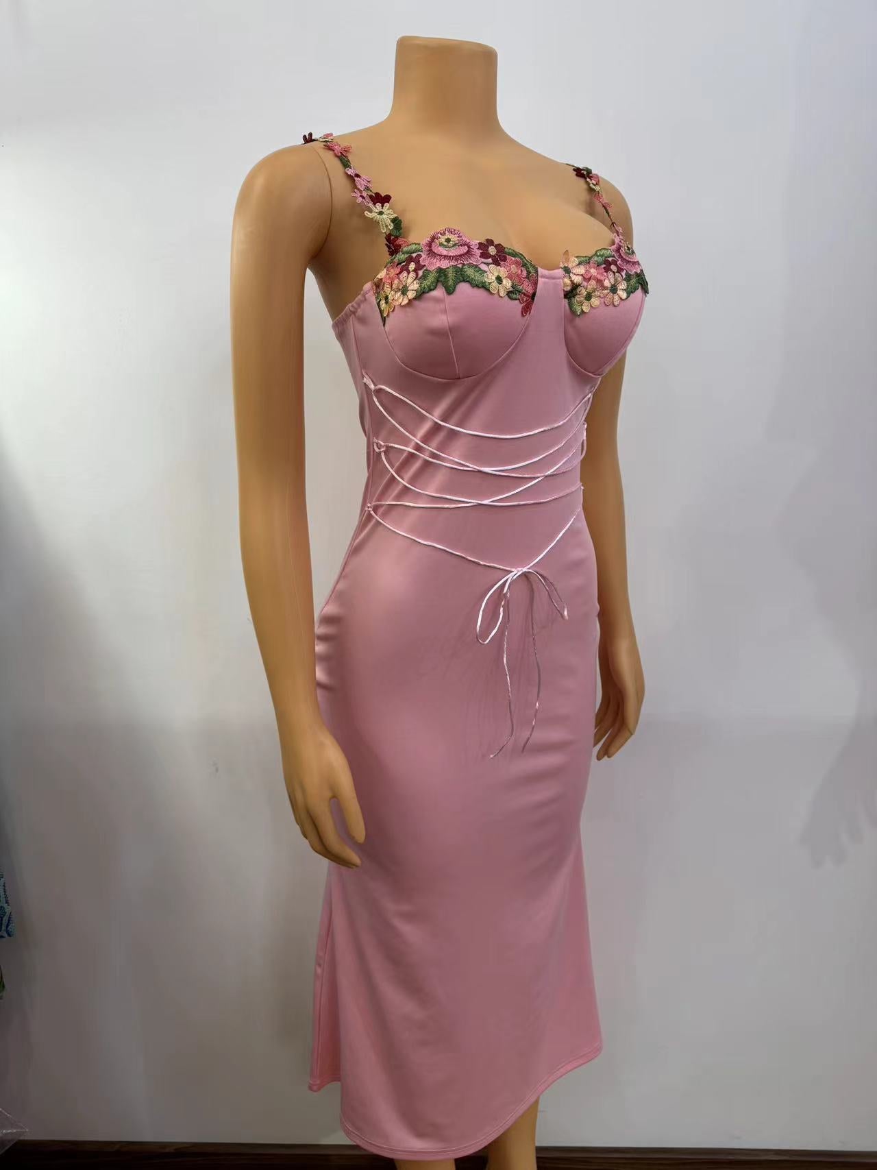 Women's Sheath Dress Simple Style Strap Sleeveless Solid Color Maxi Long Dress Holiday