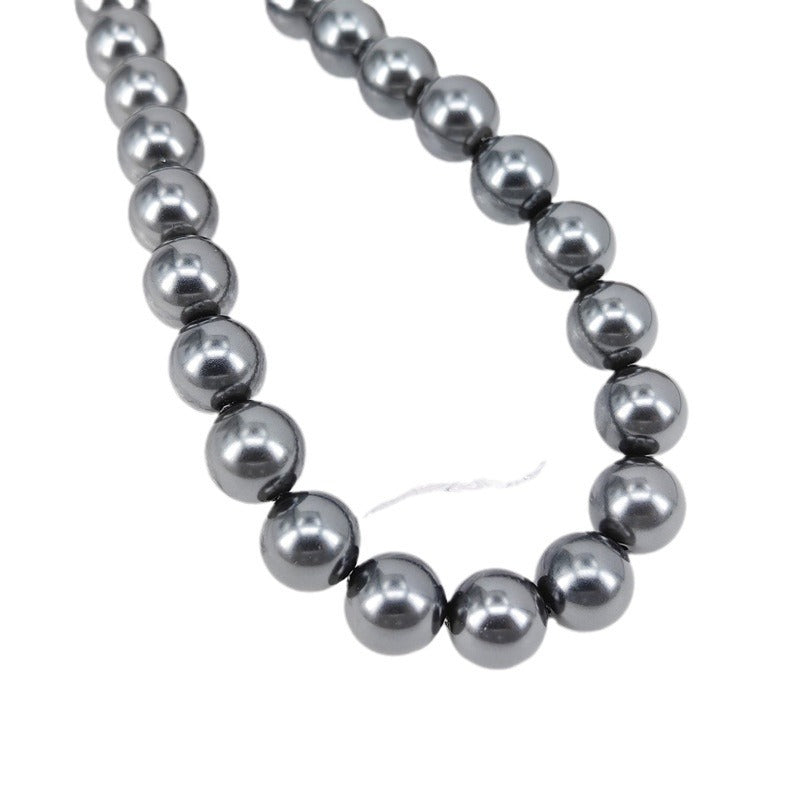 Tahitian Style Black Pearl Necklace
