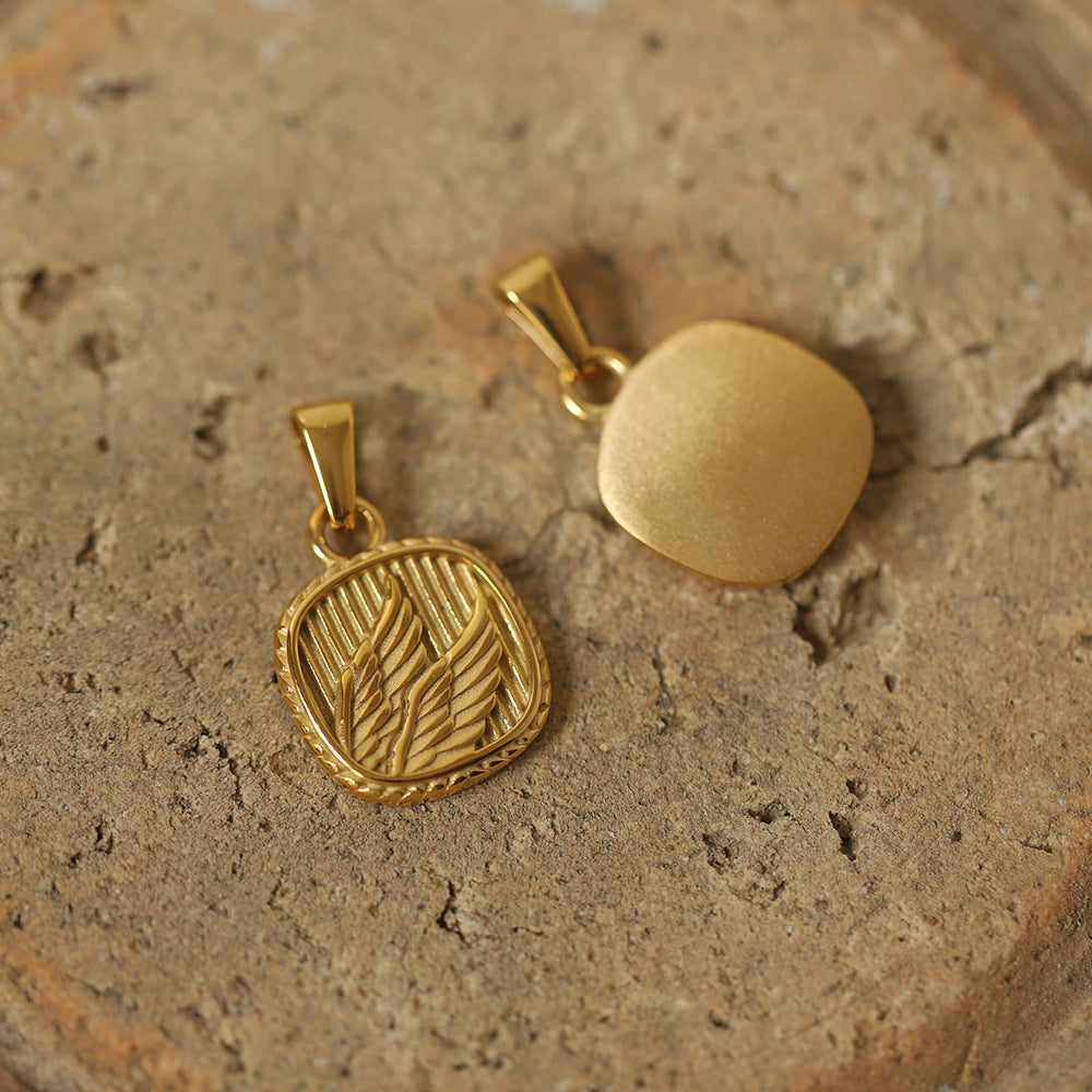 1 Piece Titanium Steel Sun Star Heart Shape Pendant