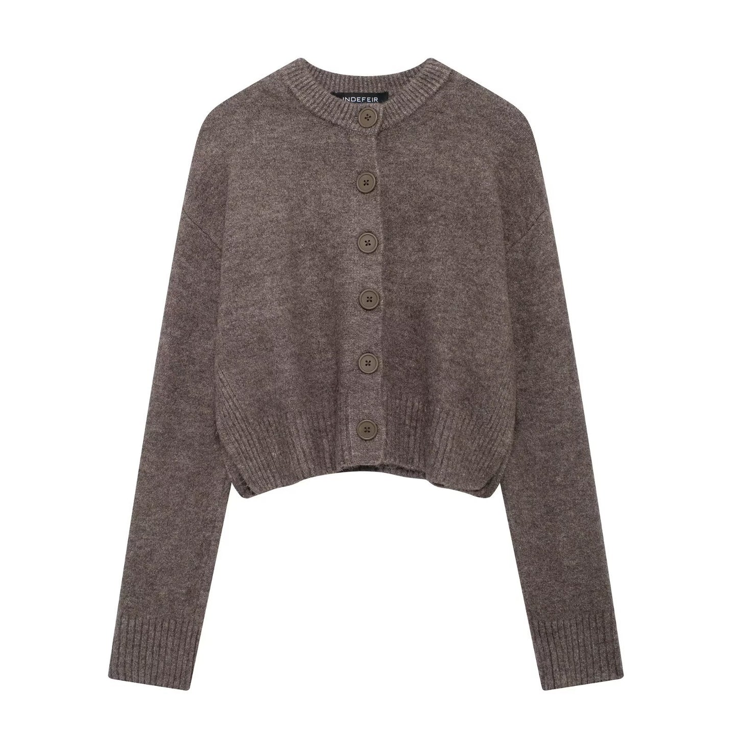 Women's Cardigan Long Sleeve Sweaters & Cardigans Vacation Simple Style Solid Color