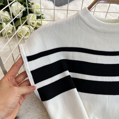 Daily Women's Casual Stripe Polyester Pants Sets Pants Sets