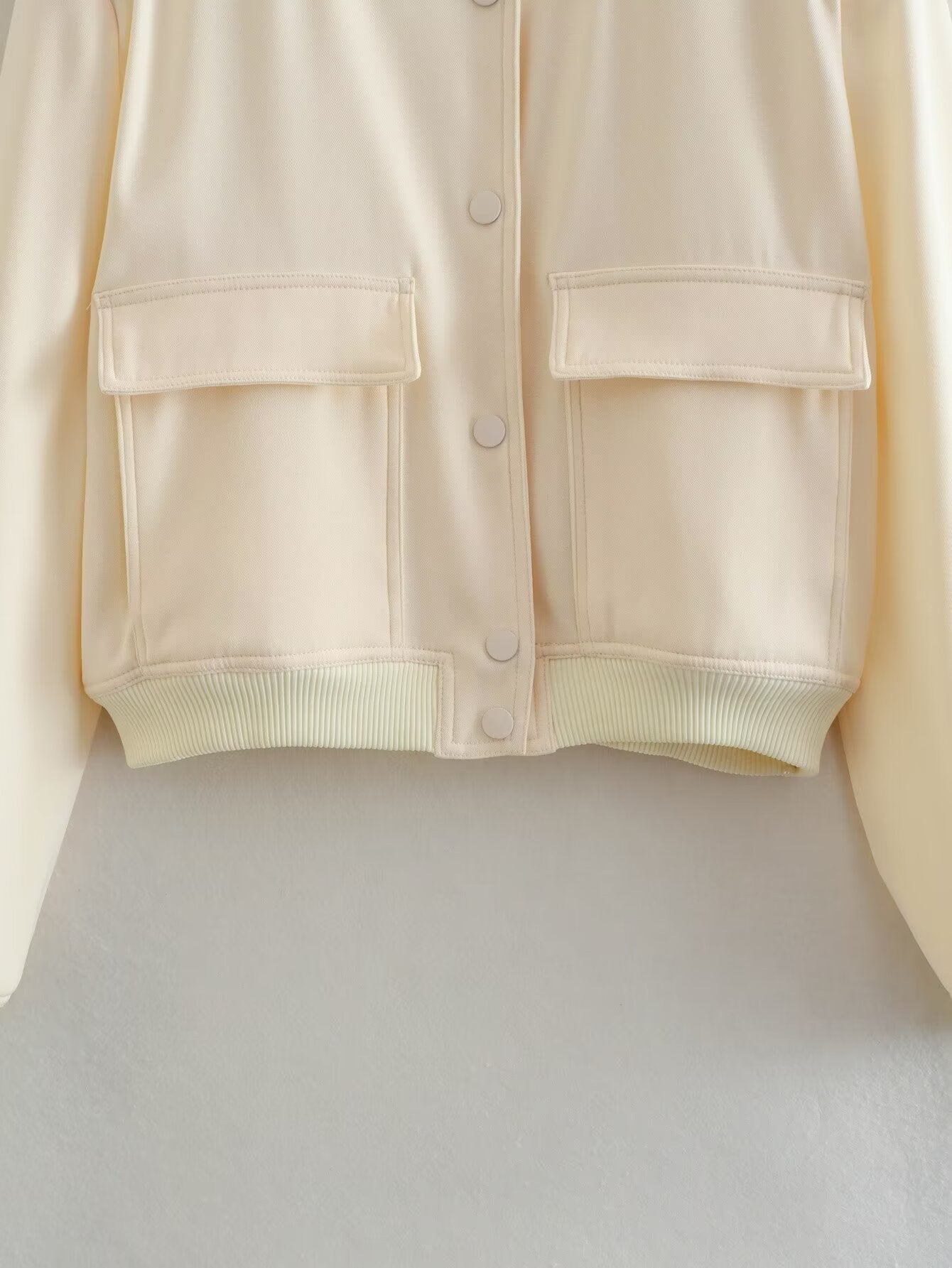 Women's Streetwear Solid Color Single Breasted Coat Casual Jacket