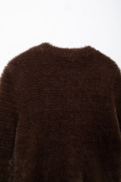 Women's Sweater Long Sleeve Sweaters & Cardigans Streetwear Solid Color