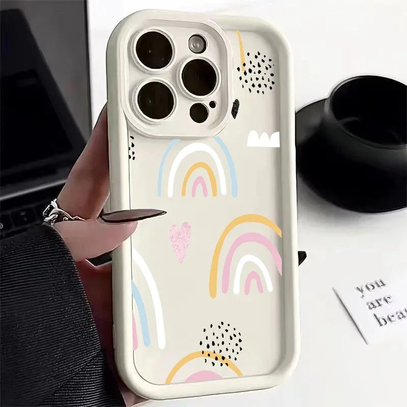 Graffiti Love Heart Case For OPPO A78 A79 A58 A18 A38 A98 A5 F29 Pro A17 A16 A15 A16K A53 A33 A32 A74 A95 A54 A55 4G A72 A73 A36