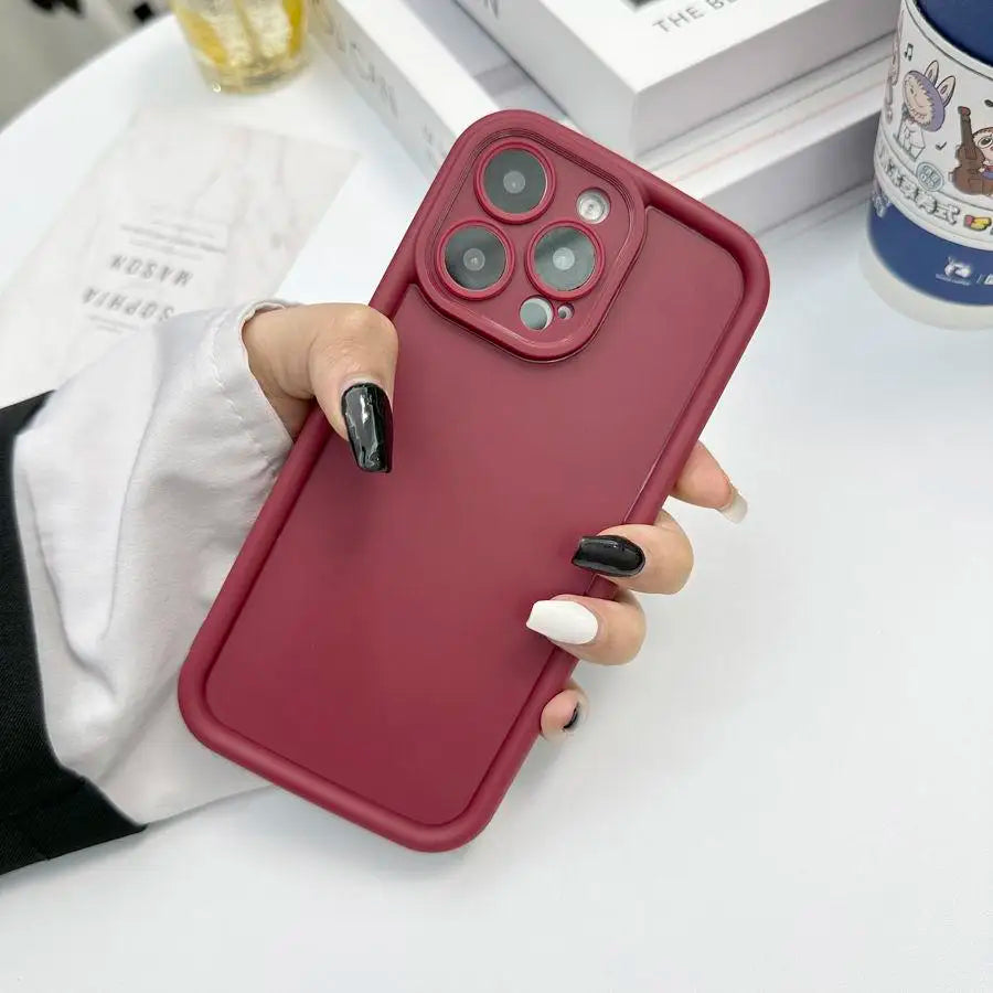 Candy Color Case For VIVO Y28 Y36 Y27 5G Y20 Y20i Y12S Y50 Y30 Y51 Y31 Y16 Y19 Y78 Plus Y83 Y81 Y91 Y95 Y93 Y67 Y76 Y77 Y77E