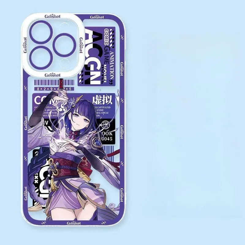 Case For OPPO Reno 7 4G 10 Pro Plus 11 11F 7Z 8Z 5Z 6Z 2Z 5 6 8 Pro 4 2F 8T 5G Cover Genshin Impact Soft INS