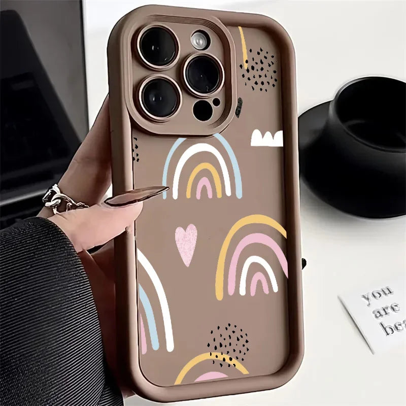 Graffiti Love Heart Case For OPPO A78 A79 A58 A18 A38 A98 A5 F29 Pro A17 A16 A15 A16K A53 A33 A32 A74 A95 A54 A55 4G A72 A73 A36
