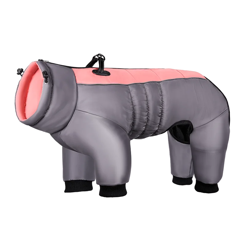 Big Dog Overalls Waterproof Dog Clothes for Medium Large Dogs Winter Onesie Pet Jumpsuit French Bulldog Jacket Labrador Costume