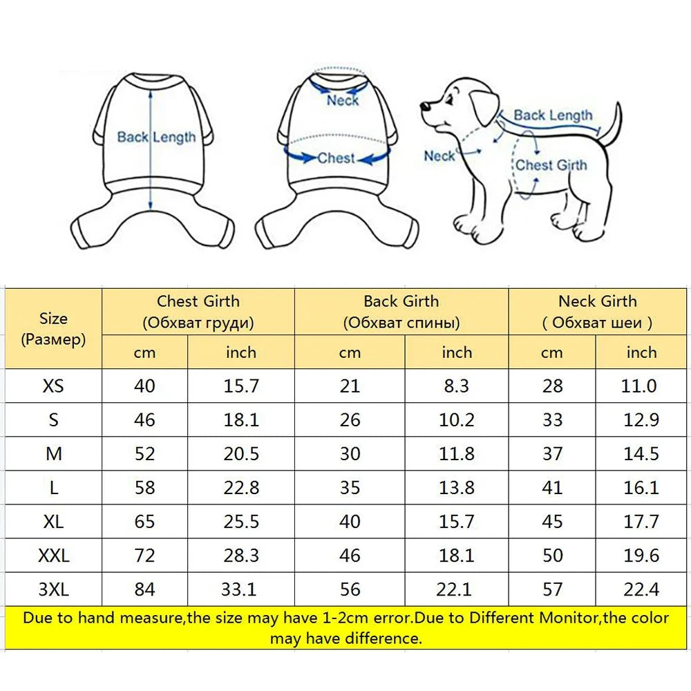 Luxury Dog Down Jacket Winter Pet Clothes for Small Dogs Reflective Large Dog Coat French Bulldog Costume Labrador Husky Outfits