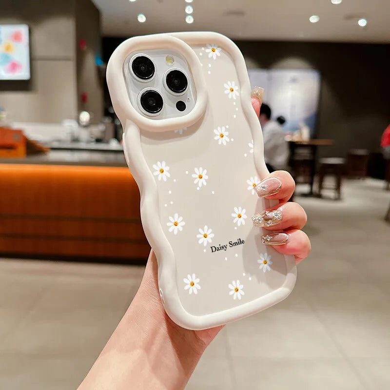 Daisy Flowers Case For Xiaomi Redmi Note 13 12 14 Pro Plus 10 11 12S 10S 11S 14C 10C 12C 13C 9C 9T 9S A1 A2 Plus A3 Soft Carcasa