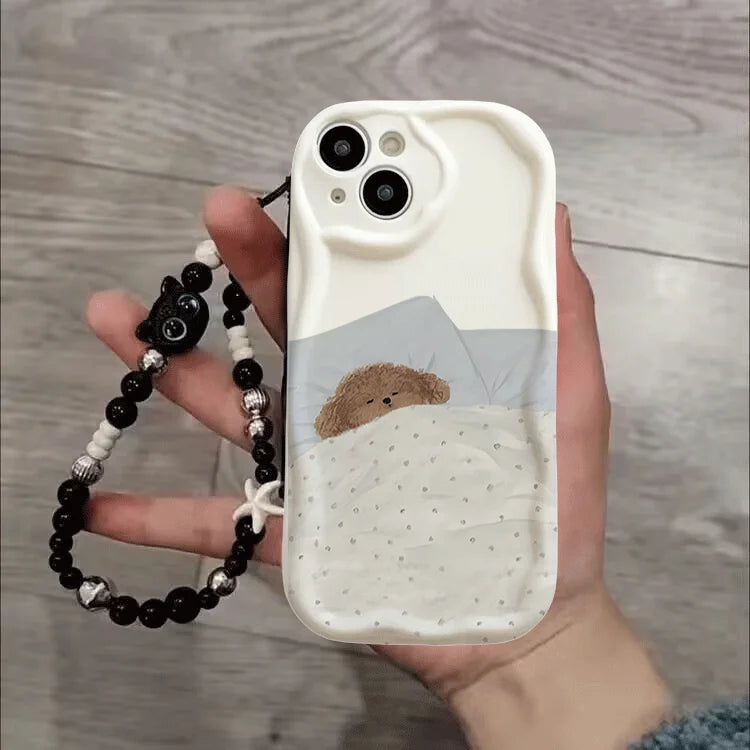 Black Cat Chain Phone Case For Samsung Galaxy A56 A55 5G A15 A54 A16 A17 A07 A35 A26 A36 A06 A25 A34 S25 S24 Ultra S23 Plus FE