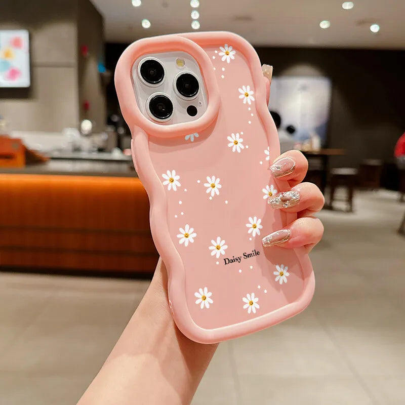 Daisy Flowers Case For Xiaomi Redmi Note 13 12 14 Pro Plus 10 11 12S 10S 11S 14C 10C 12C 13C 9C 9T 9S A1 A2 Plus A3 Soft Carcasa