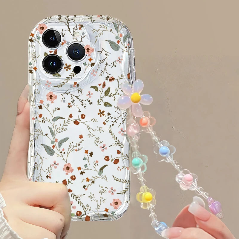 Pink Bow Butterfly Charm Case For Samsung Galaxy A56 A55 5G A15 A54 A16 A17 A07 A35 A26 A36 S25 S24 Ultra S23 FE S22 S21 Plus