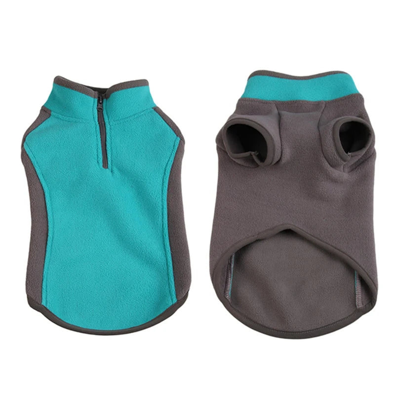 Super Stretch Fleece Pet Dog Clothes For Small Medium Dogs Winter Puppy Dog Sweatshirt French Bulldog Coat Chihuahua Pug Outfits