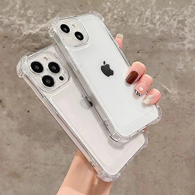 Luxury Shockproof Transparent Phone Case For Huawei Honor 400 Pro Lite X9B X6C X7D Nova 7SE Clear Soft Protective Bumper Cases