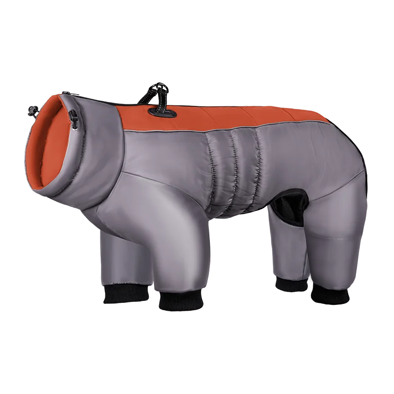 Big Dog Overalls Waterproof Dog Clothes for Medium Large Dogs Winter Onesie Pet Jumpsuit French Bulldog Jacket Labrador Costume