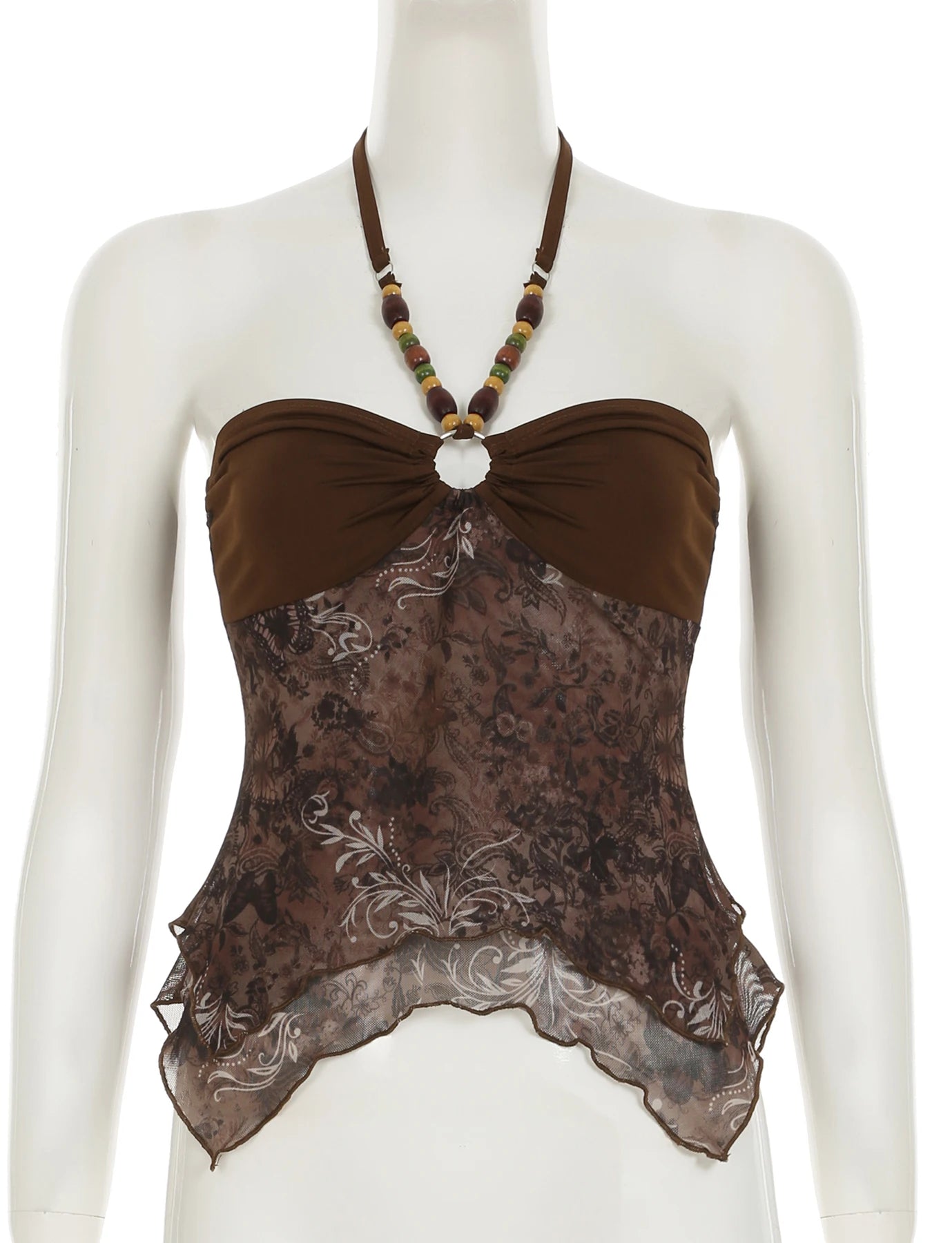 fashionHalter Neck Sext Tops Solid Basic Clubwear Fashion Slim Backless Cloth for Women Y2K Vintage 2000s Streetwear Tee