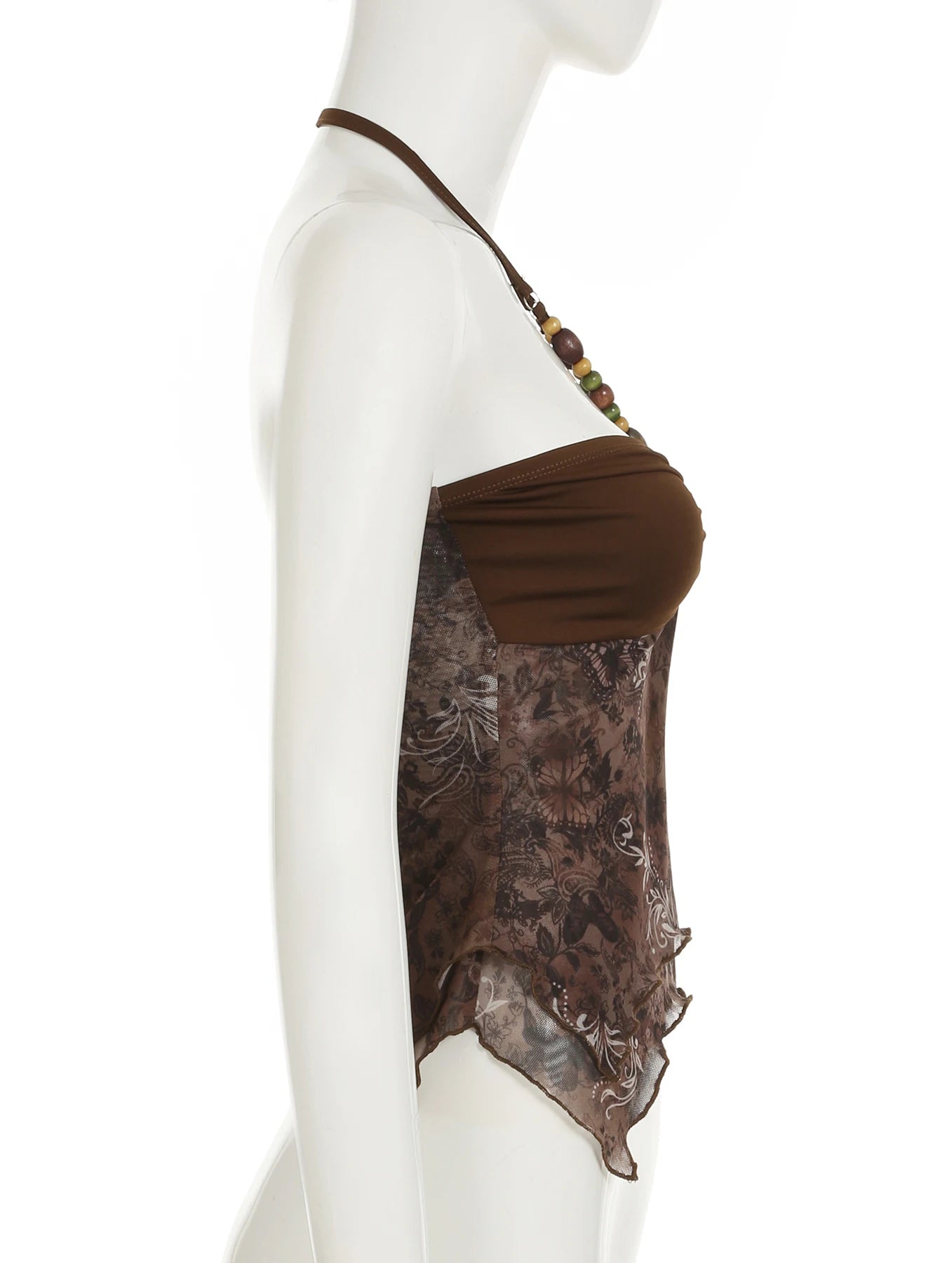 fashionHalter Neck Sext Tops Solid Basic Clubwear Fashion Slim Backless Cloth for Women Y2K Vintage 2000s Streetwear Tee