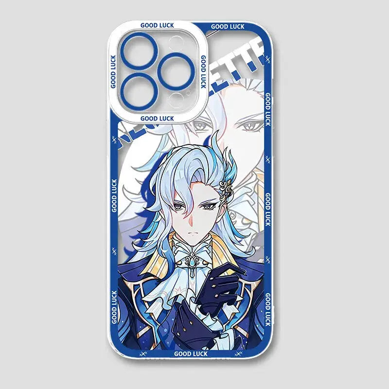 Case For OPPO Reno 7 4G 10 Pro Plus 11 11F 7Z 8Z 5Z 6Z 2Z 5 6 8 Pro 4 2F 8T 5G Cover Genshin Impact Soft INS