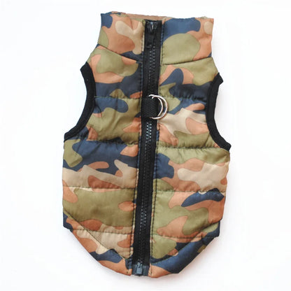 Winter Warm Dog Clothes For Small Dogs Pet Clothing Puppy Outfit Windproof Dog Jacket Chihuahua French Bulldog Coat Yorkies Vest