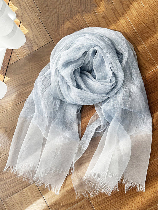 Women Vintage Soft Thin Shawl Scarf