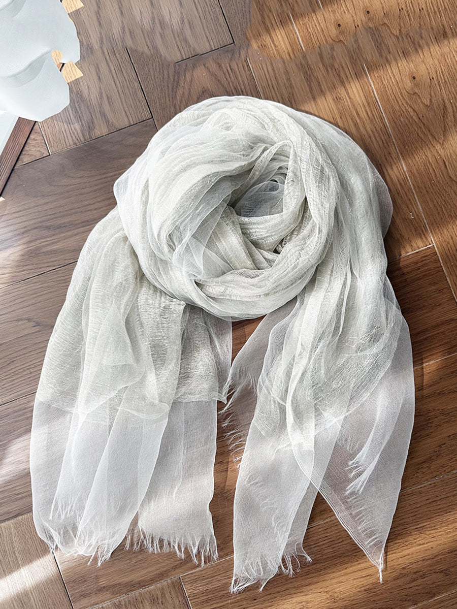 Women Vintage Soft Thin Shawl Scarf